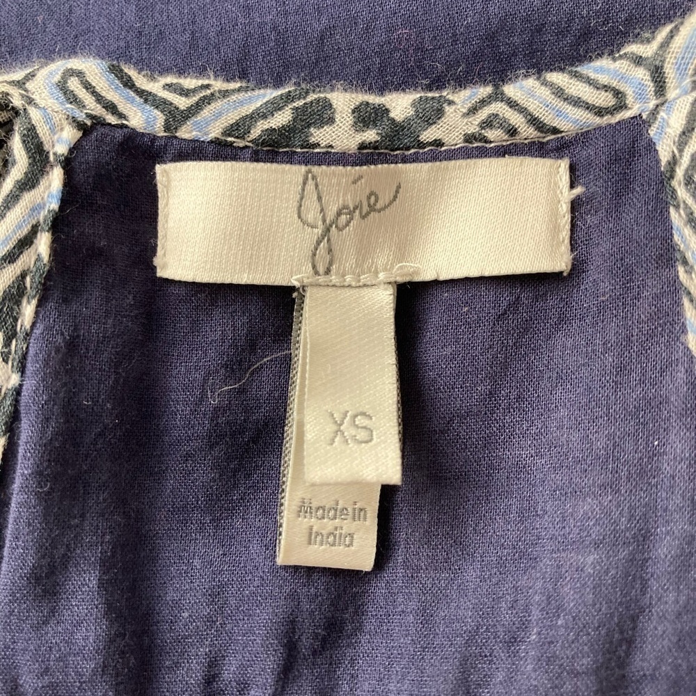 Joie Halter Summer Dress Size SX/S By Josie - Picture 4 of 10